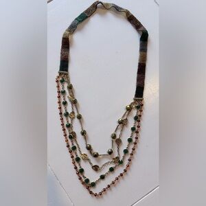 Stella & Dot Multicolor Beaded Necklace